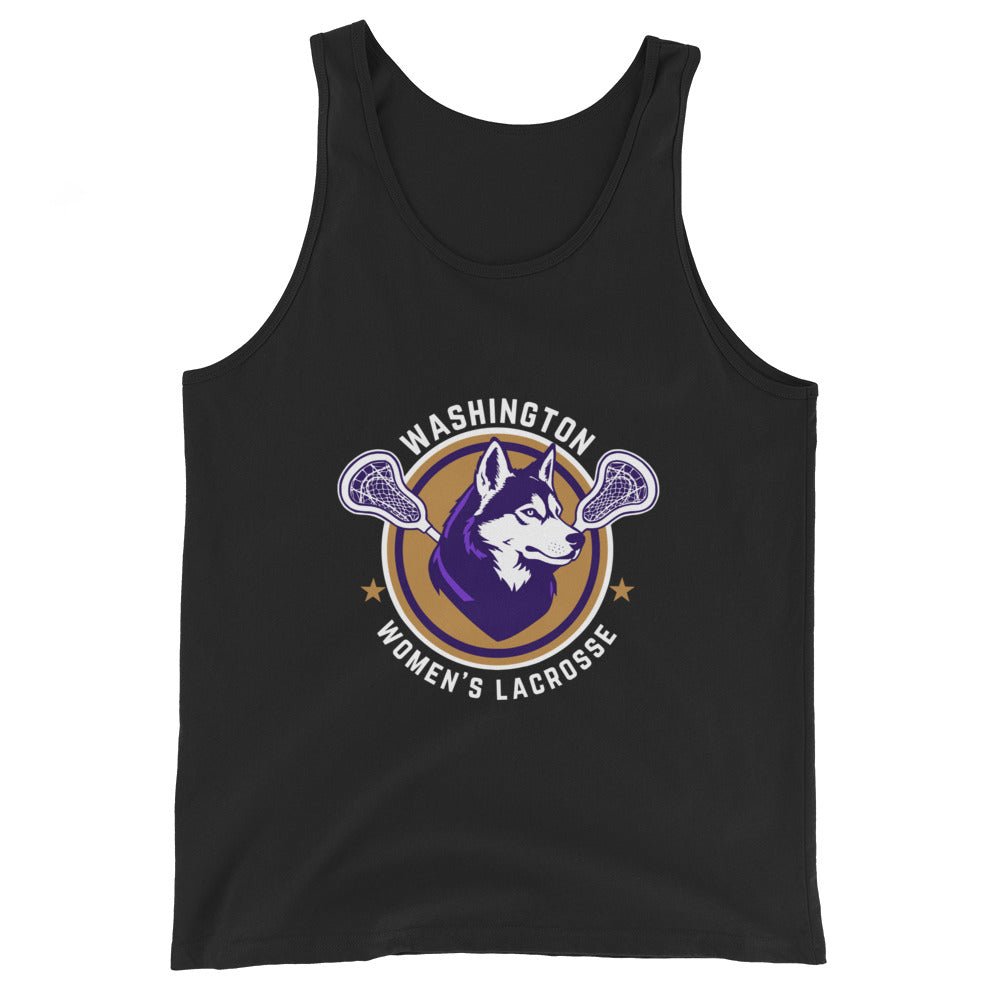 Performance | Tank Top | UW Women's Club Lacrosse | Badge Logo