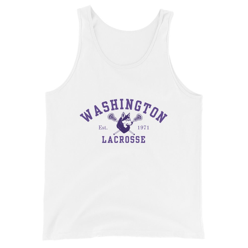 Performance | Tank Top | UW Women's Club Lacrosse | Washington Lacrosse Logo