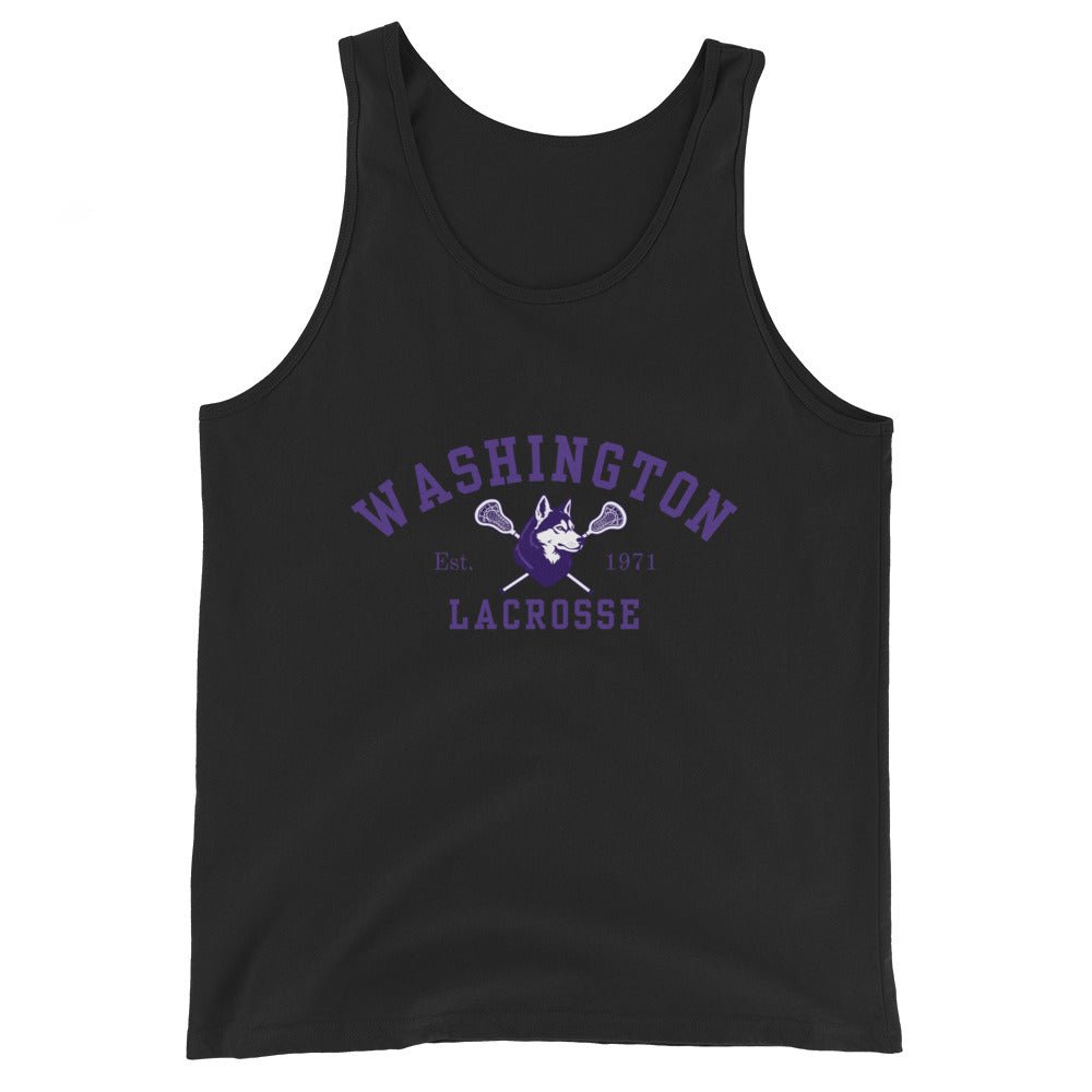 Performance | Tank Top | UW Women's Club Lacrosse | Washington Lacrosse Logo
