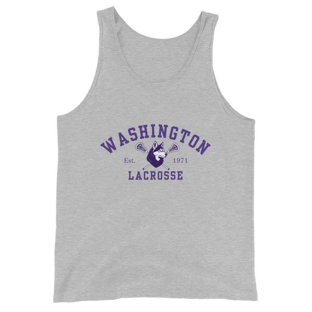 Performance | Tank Top | UW Women's Club Lacrosse | Washington Lacrosse Logo