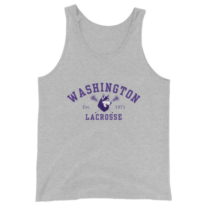 Performance | Tank Top | UW Women's Club Lacrosse | Washington Lacrosse Logo