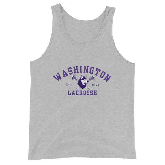 Performance | Tank Top | UW Women's Club Lacrosse | Washington Lacrosse Logo