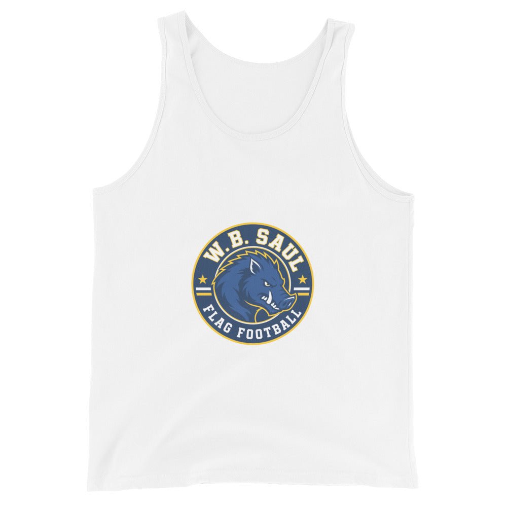 Performance | Tank Top | W.B.Saul Razorbacks | Badge Logo