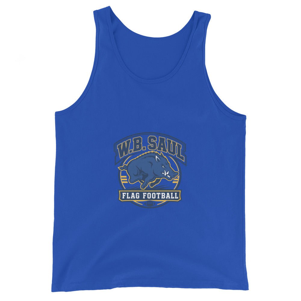 Performance | Tank Top | W.B.Saul Razorbacks | Emblem Logo