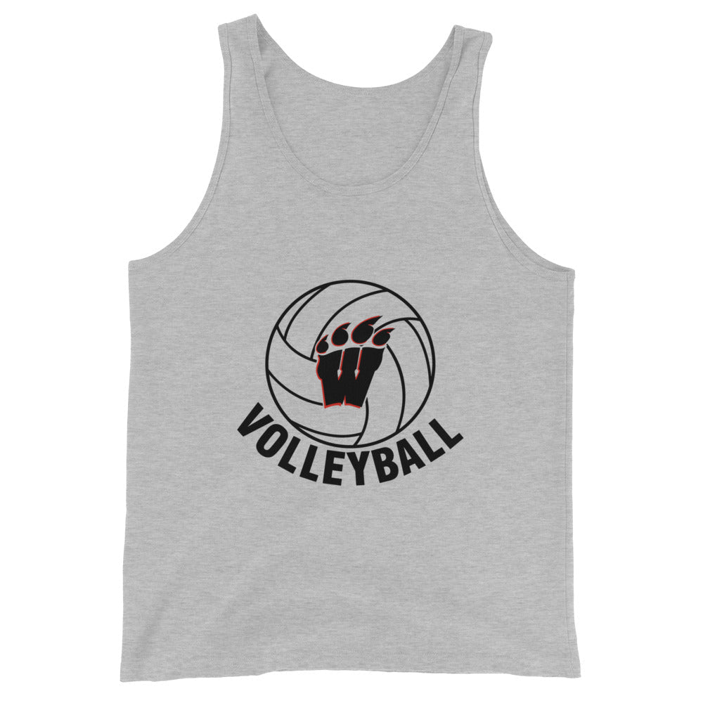 Performance | Tank Top | Weaver High School | Vanguard Volley Logo
