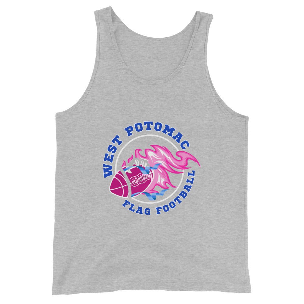 Performance | Tank Top | West Potomac Flag Football | Crest Logo