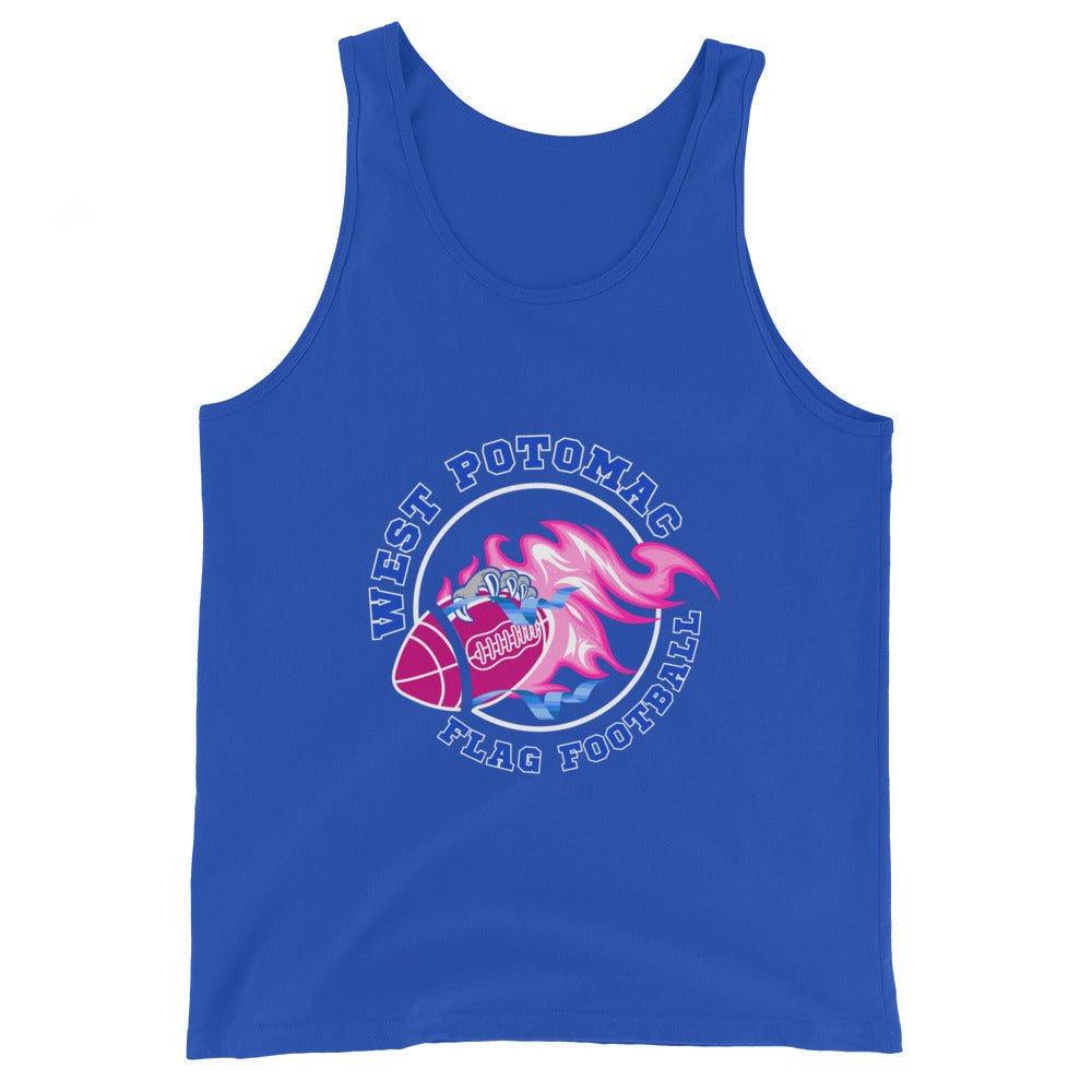 Performance | Tank Top | West Potomac Flag Football | Crest Logo