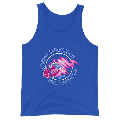 Performance | Tank Top | West Potomac Flag Football | Crest Logo