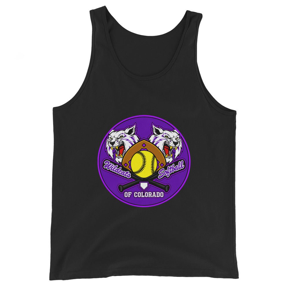 Performance | Tank Top | Wildcats Softball | Badge Logo