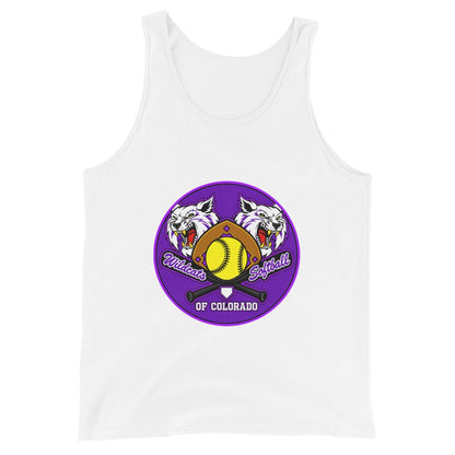 Performance | Tank Top | Wildcats Softball | Badge Logo