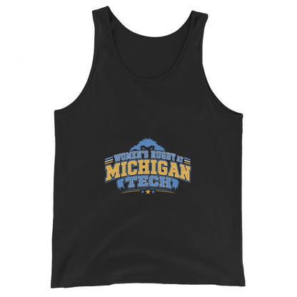 Performance | Tank Top | Women’s Rugby at Michigan Tech | Varsity Crest Logo
