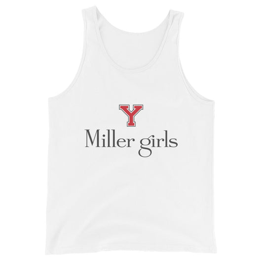 Performance | Tank Top | Yukon Student Council | Miller Girls Logo