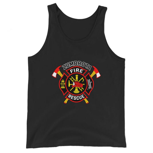 Performance | Tank Top | Zumbrota Fire Department | Vanguard Logo