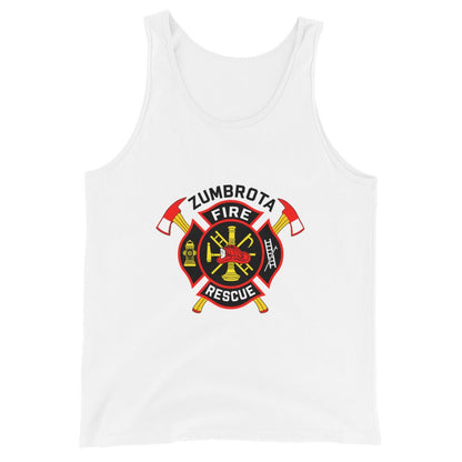 Performance | Tank Top | Zumbrota Fire Department | Vanguard Logo