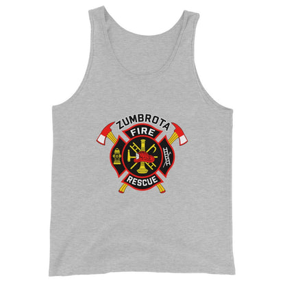 Performance | Tank Top | Zumbrota Fire Department | Vanguard Logo