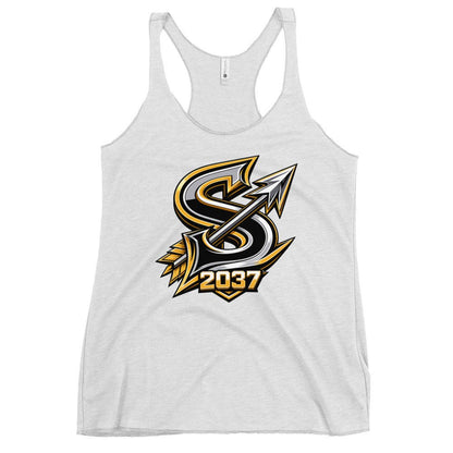 Performance | Thin Racerback Tank Top | 2037 Sachem Arrows | Arrowhead Crest Logo
