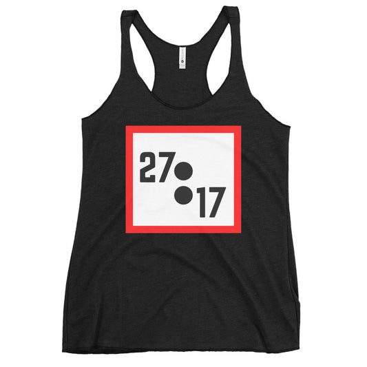 Performance | Thin Racerback Tank Top | 27:17 | Crest Logo