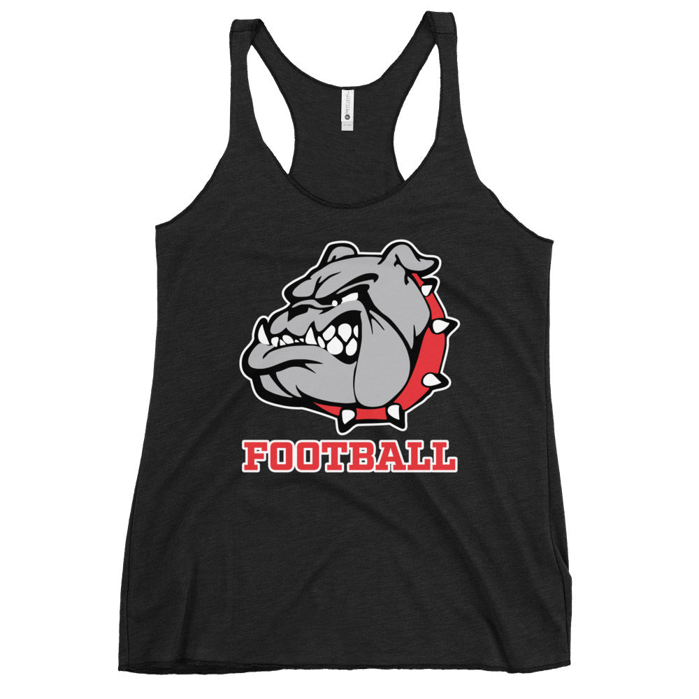 Performance | Thin Racerback Tank Top | 6th Grade Bulldogs Team | Football Logo