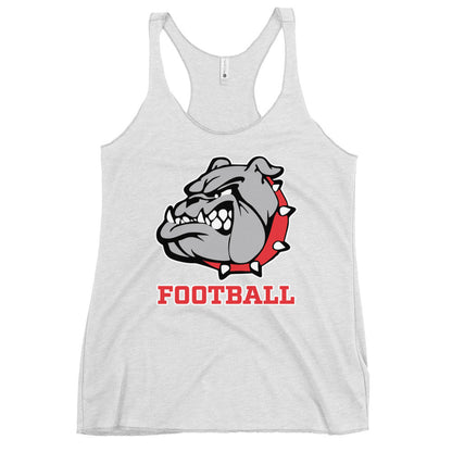 Performance | Thin Racerback Tank Top | 6th Grade Bulldogs Team | Football Logo