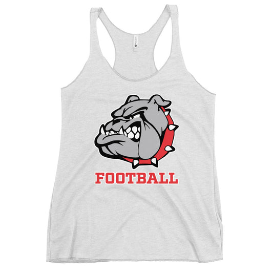 Performance | Thin Racerback Tank Top | 6th Grade Bulldogs Team | Football Logo