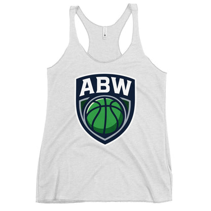 Performance | Thin Racerback Tank Top | A Better Way Basketball Program | Shield Logo
