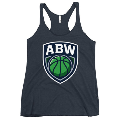 Performance | Thin Racerback Tank Top | A Better Way Basketball Program | Shield Logo