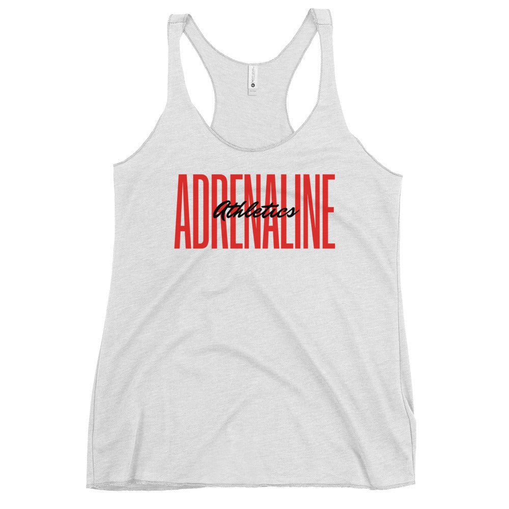 Performance | Thin Racerback Tank Top | Adrenaline Athletics | Script Logo