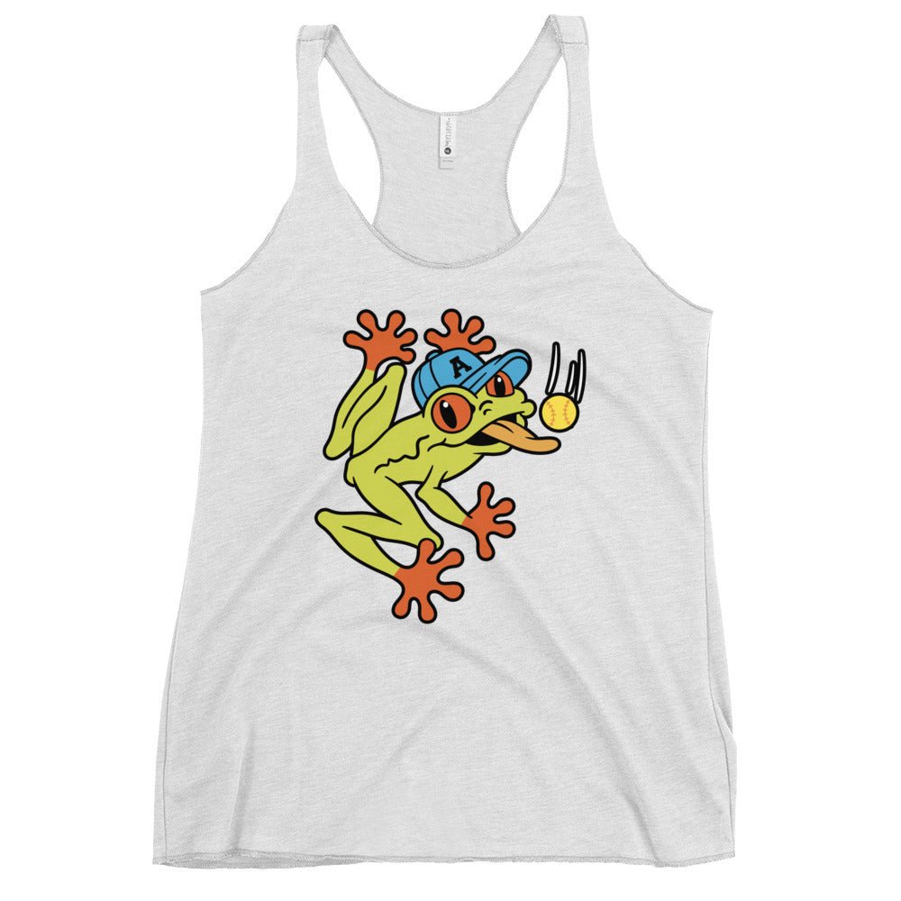Performance | Thin Racerback Tank Top | Aquasox Softball | Mascot Logo