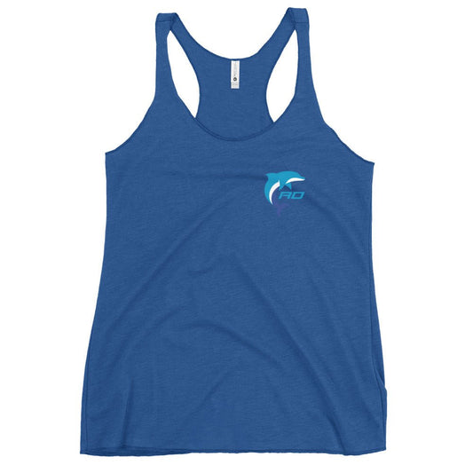 Performance | Thin Racerback Tank Top | Arizona Dolphins Swim Team | RD Emblem Logo