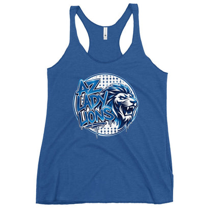 Performance | Thin Racerback Tank Top | Arizona Lady Lions | Mascot Logo