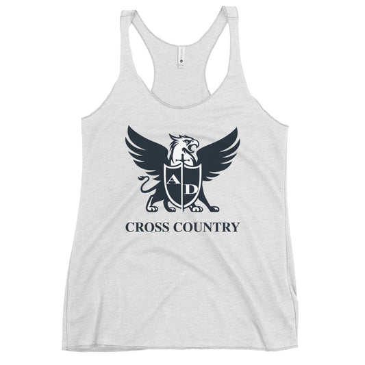 Performance | Thin Racerback Tank Top | Arma Dei Academy Cross Country | Griffin Logo