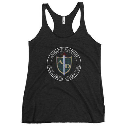 Performance | Thin Racerback Tank Top | Arma Dei Academy | Emblem