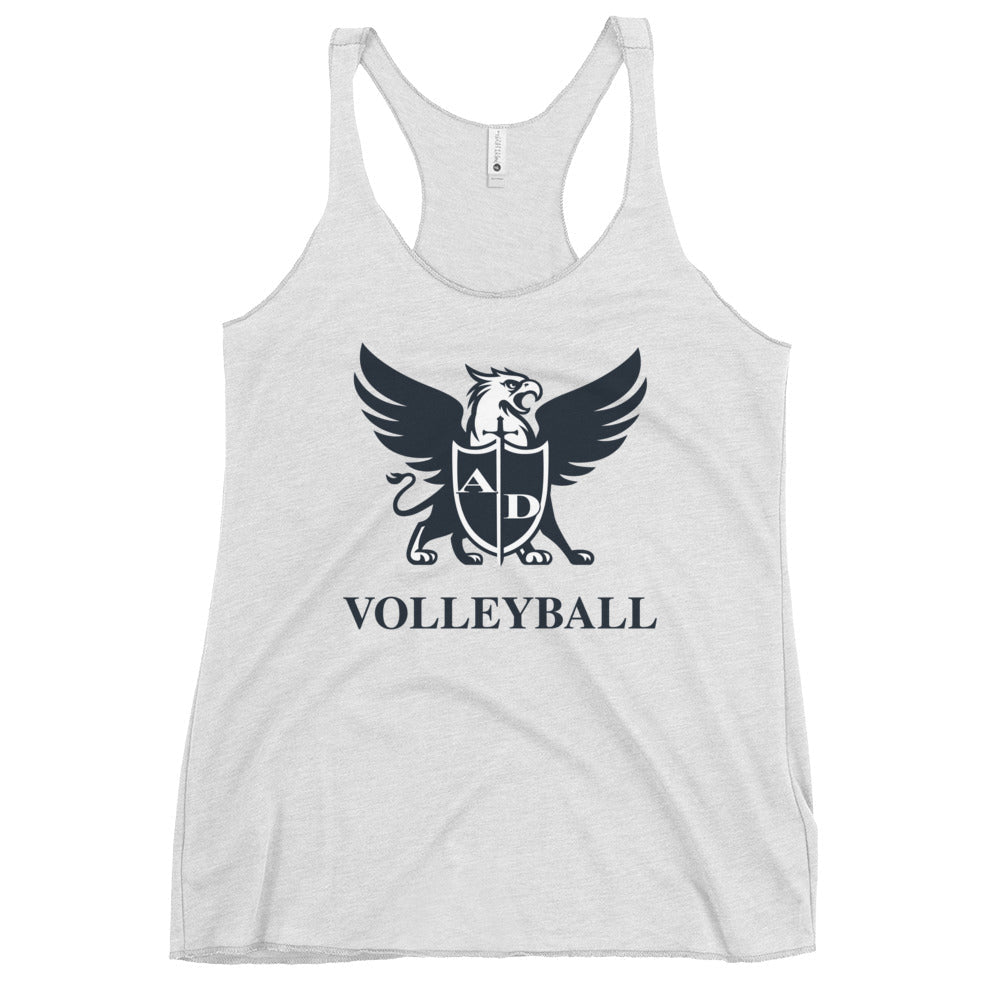 Performance | Thin Racerback Tank Top | Arma Dei Academy Volleyball | Griffin Logo