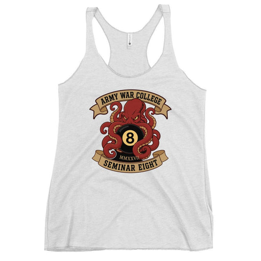 Performance | Thin Racerback Tank Top | Army War College (Seminar 8) | Crest Logo