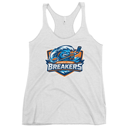 Performance | Thin Racerback Tank Top | Atlantic Coast Breakers Hockey | Mascot Shield Logo