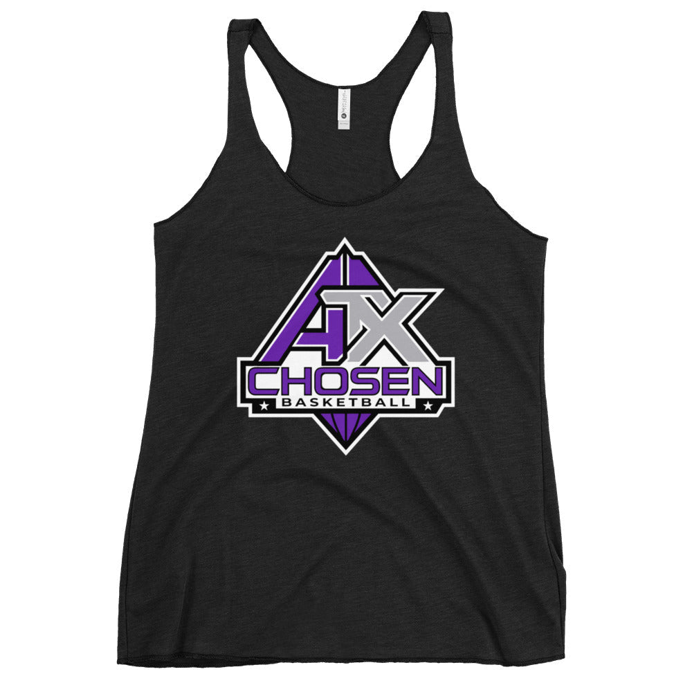 Performance | Thin Racerback Tank Top | ATX CHOSEN Basketball | Icon Logo