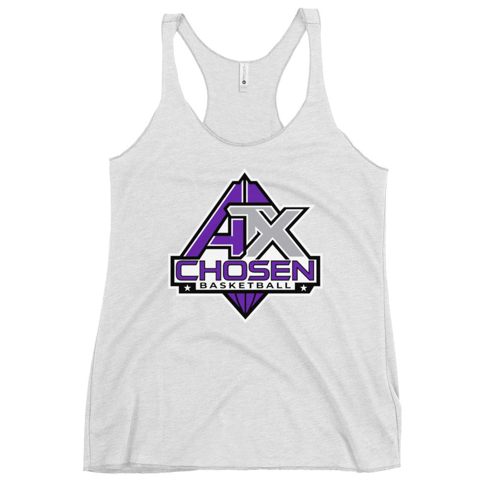 Performance | Thin Racerback Tank Top | ATX CHOSEN Basketball | Icon Logo