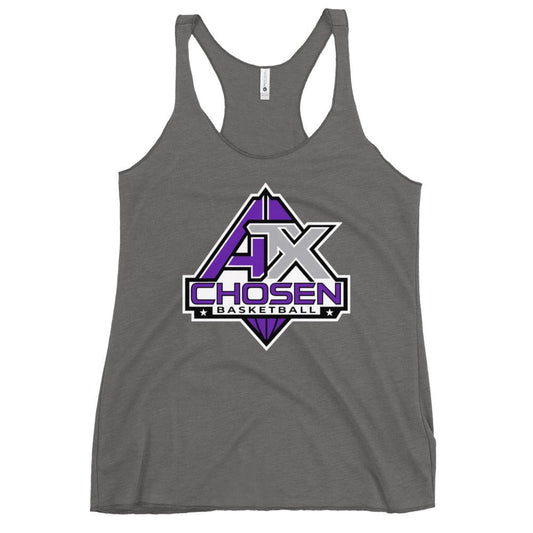 Performance | Thin Racerback Tank Top | ATX CHOSEN Basketball | Icon Logo