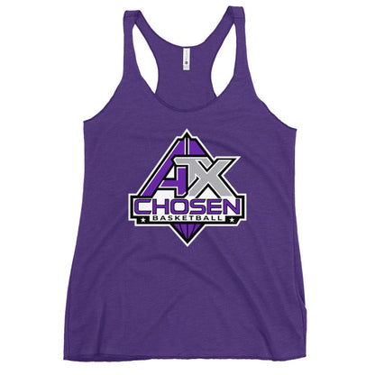 Performance | Thin Racerback Tank Top | ATX CHOSEN Basketball | Icon Logo