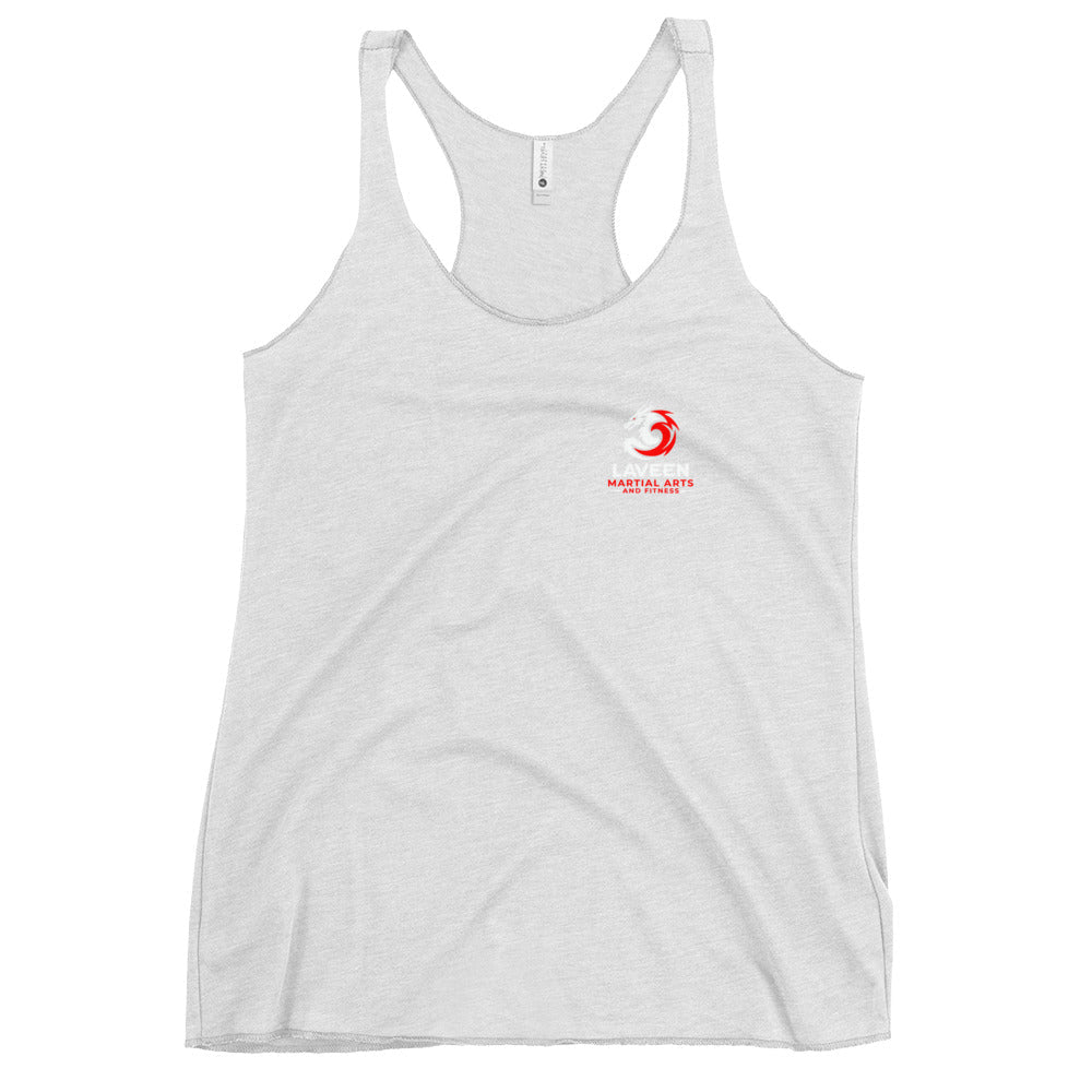Performance | Thin Racerback Tank Top | AZ DRAGONS MMA | Aura Strike Logo