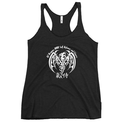 Performance | Thin Racerback Tank Top | AZ DRAGONS MMA | Crest Logo