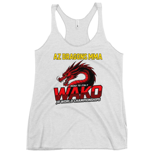 Performance | Thin Racerback Tank Top | AZ DRAGONS MMA | Vanguard Logo