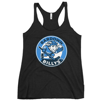 Performance | Thin Racerback Tank Top | Bardown Billys | Badge Logo