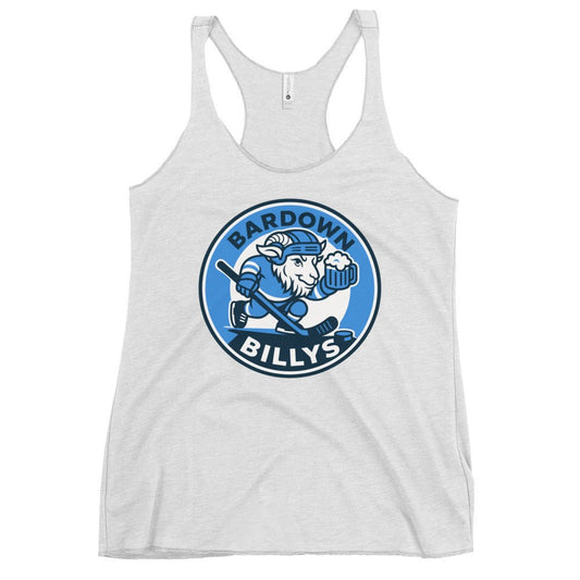 Performance | Thin Racerback Tank Top | Bardown Billys | Badge Logo