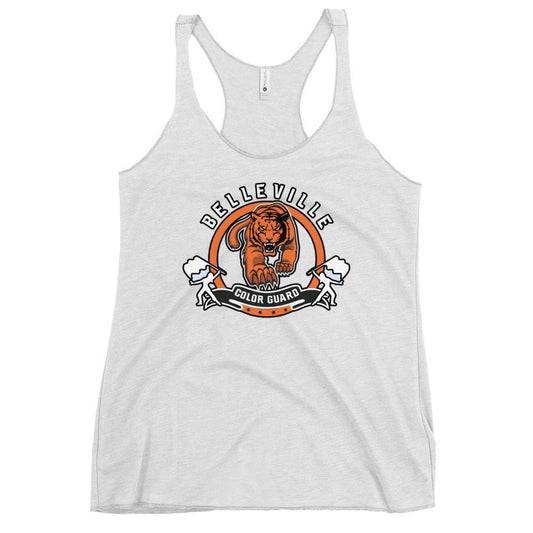 Performance | Thin Racerback Tank Top | Belleville Community Guard Programs | Vanguard Logo
