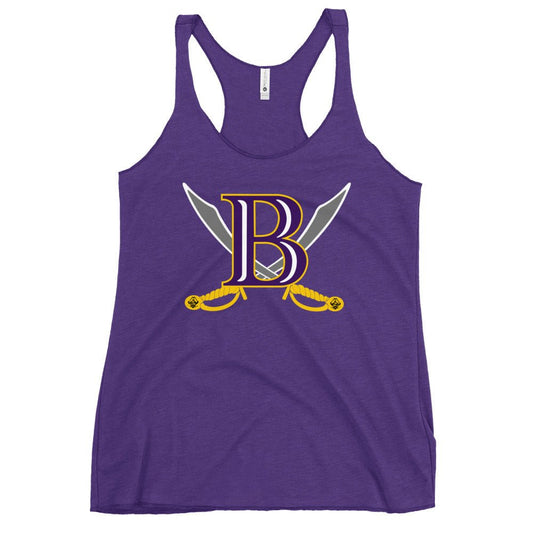 Performance | Thin Racerback Tank Top | Belton Youth Football Pirates | Vanguard Logo