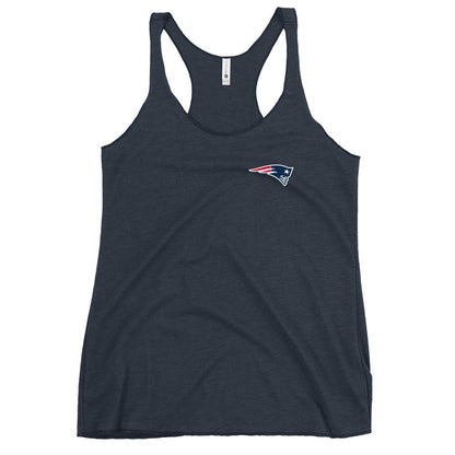 Performance | Thin Racerback Tank Top | Berkmar High School Soccer | Emblem Logo