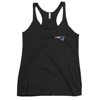 Performance | Thin Racerback Tank Top | Berkmar High School Soccer | Emblem Logo