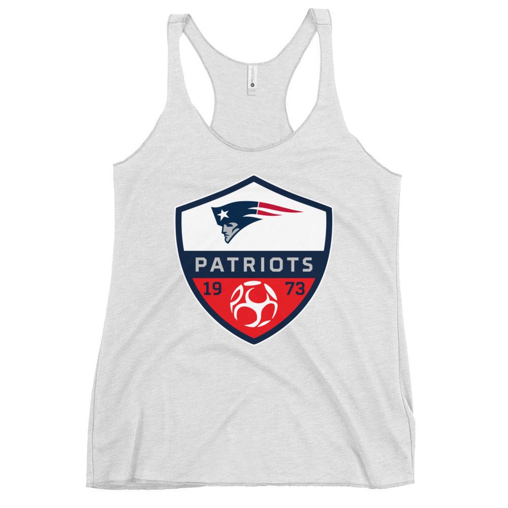 Performance | Thin Racerback Tank Top | Berkmar High School Soccer | Shield Logo