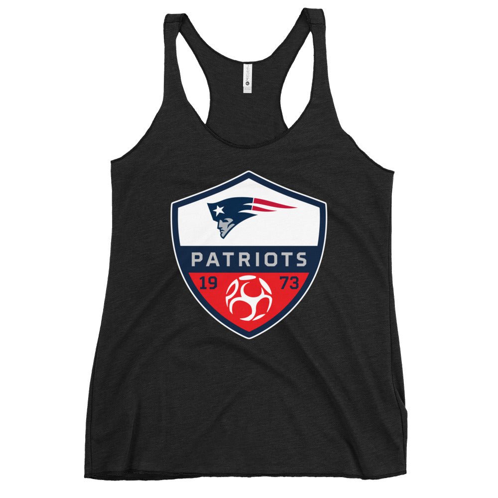 Performance | Thin Racerback Tank Top | Berkmar High School Soccer | Shield Logo